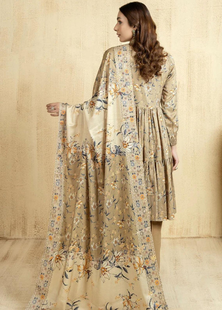 Mohagni Printed Linen Suits Unstitched 2 Piece MOL-22 MLO-08 - Winter Collection