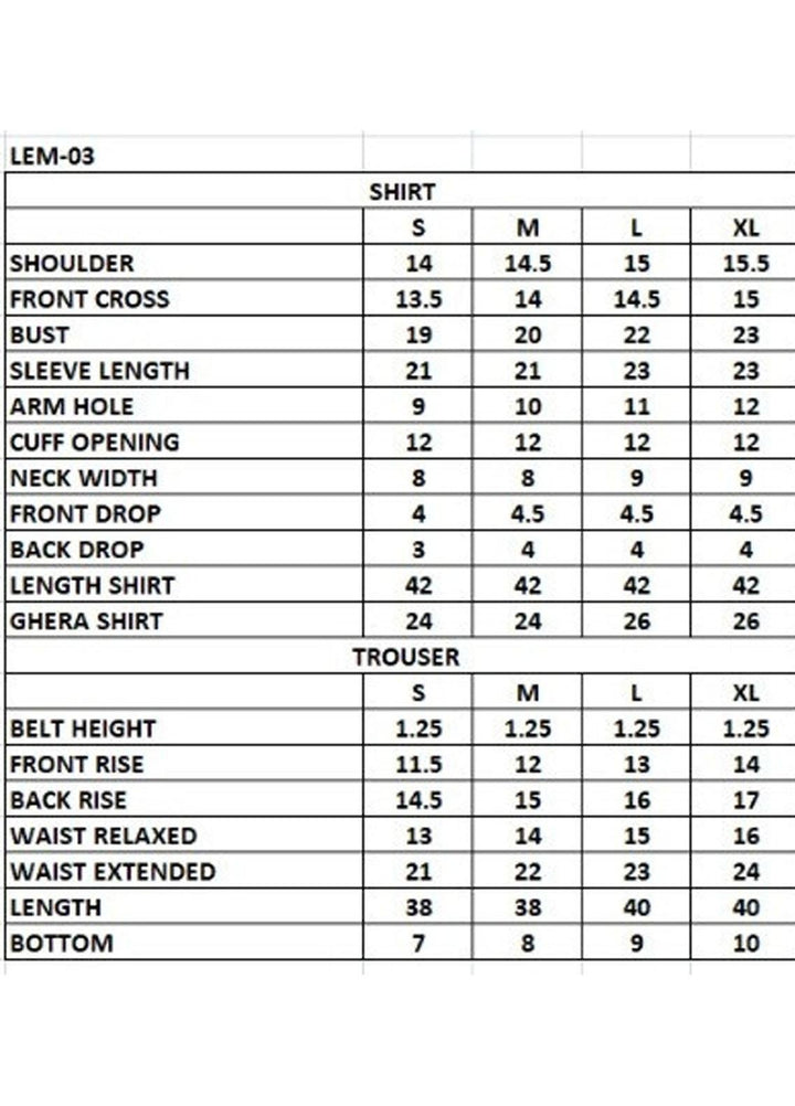 Mohagni Pret Embroidered Cotton 2 Piece Suit LEM-03