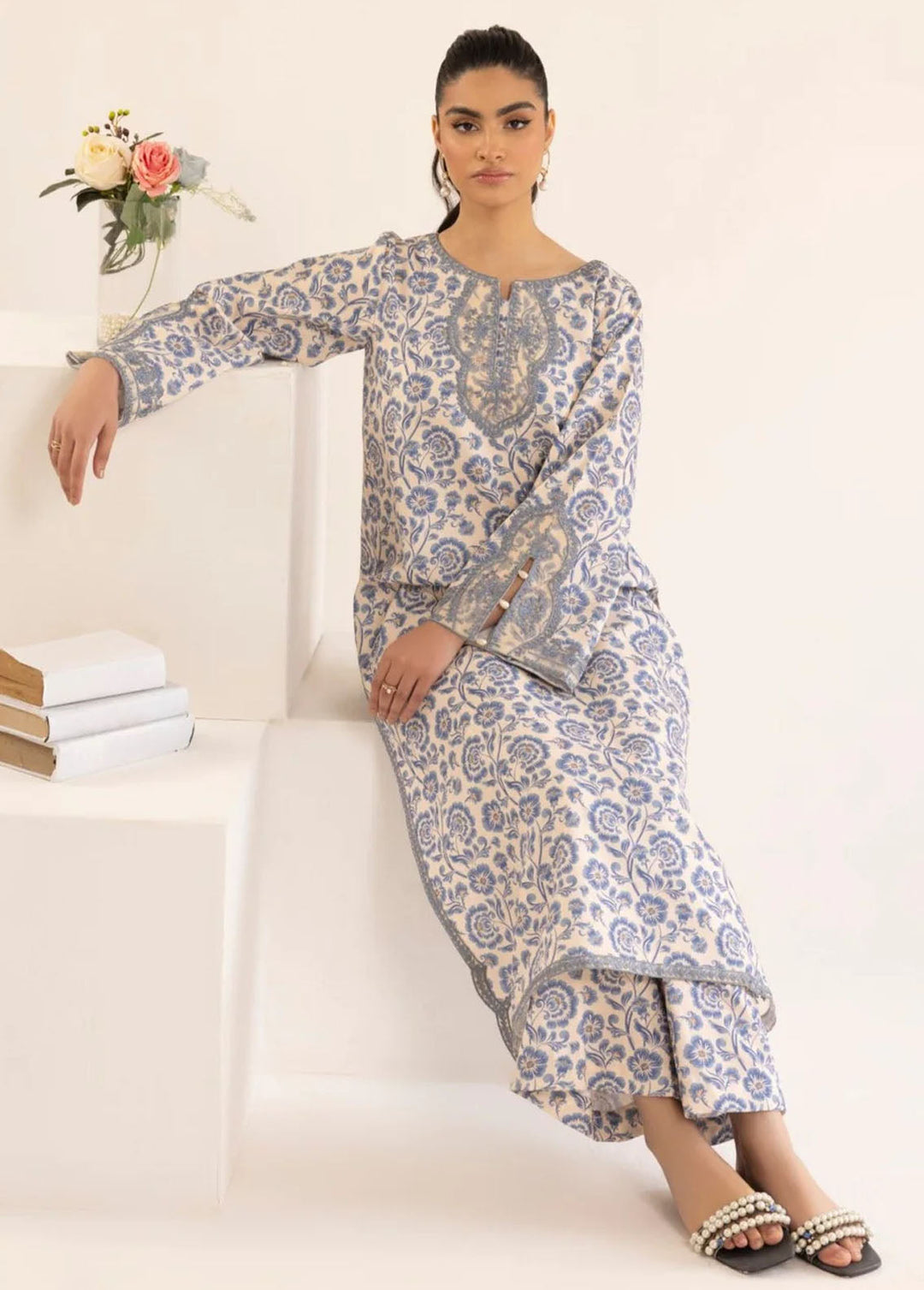 Mohagni Pret Embroidered Lawn 2 Piece Suit PLS-103