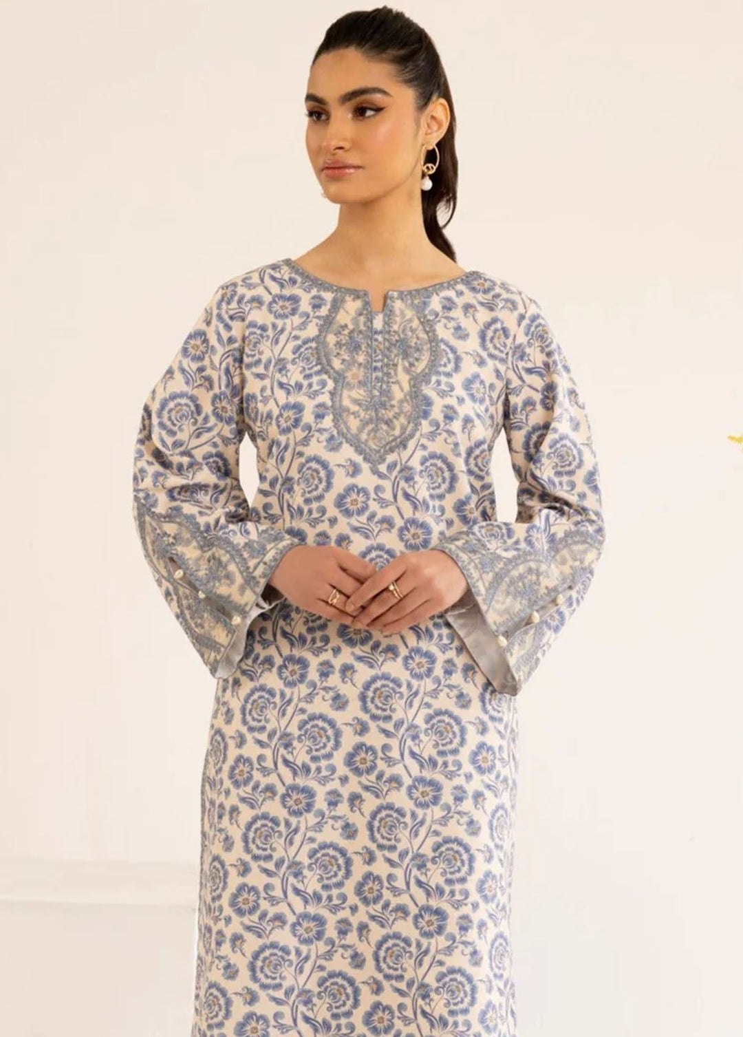 Mohagni Pret Embroidered Lawn 2 Piece Suit PLS-103