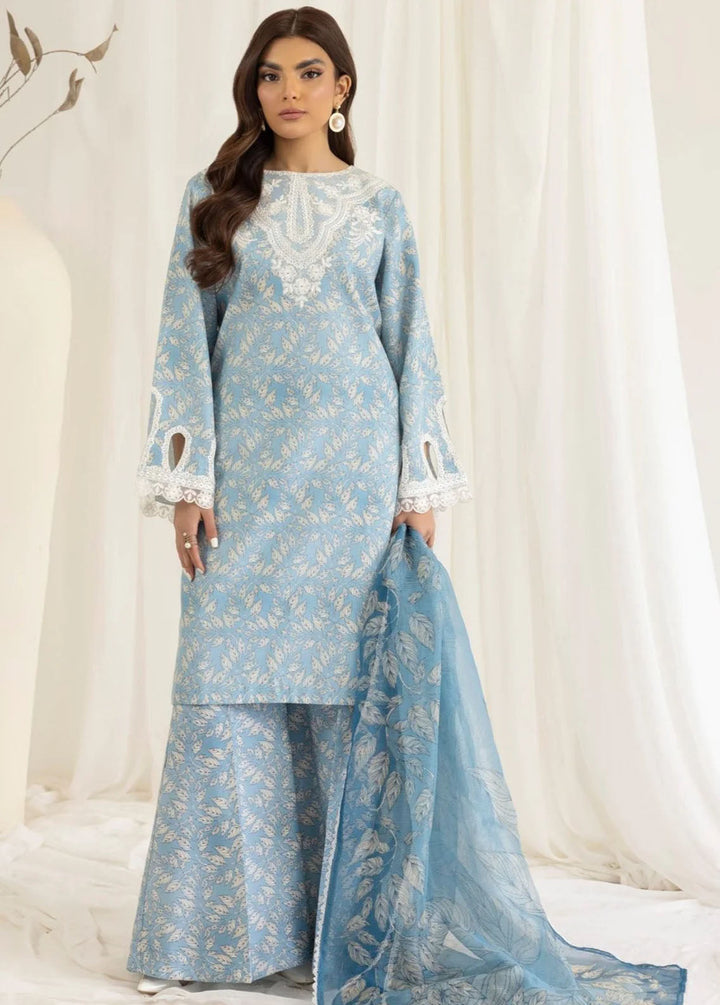 Mohagni Pret Embroidered Lawn 3 Piece Suit PLS-105