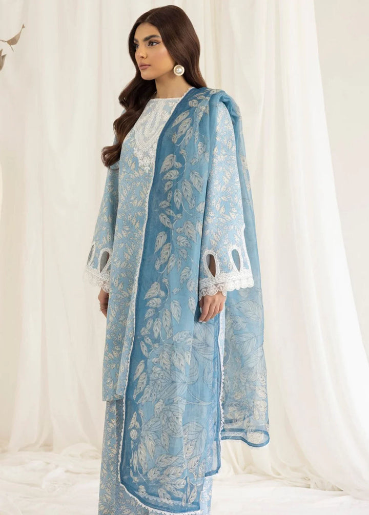 Mohagni Pret Embroidered Lawn 3 Piece Suit PLS-105