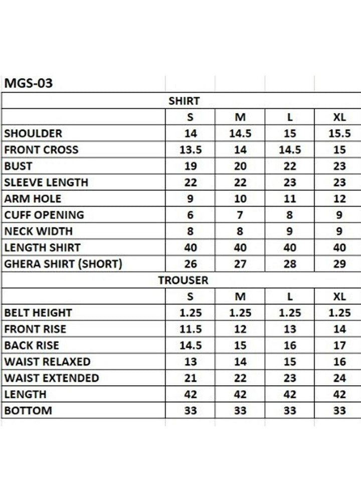 Mohagni Pret Embroidered Raw Silk 3 Piece Suit SMGS-03 ABEER