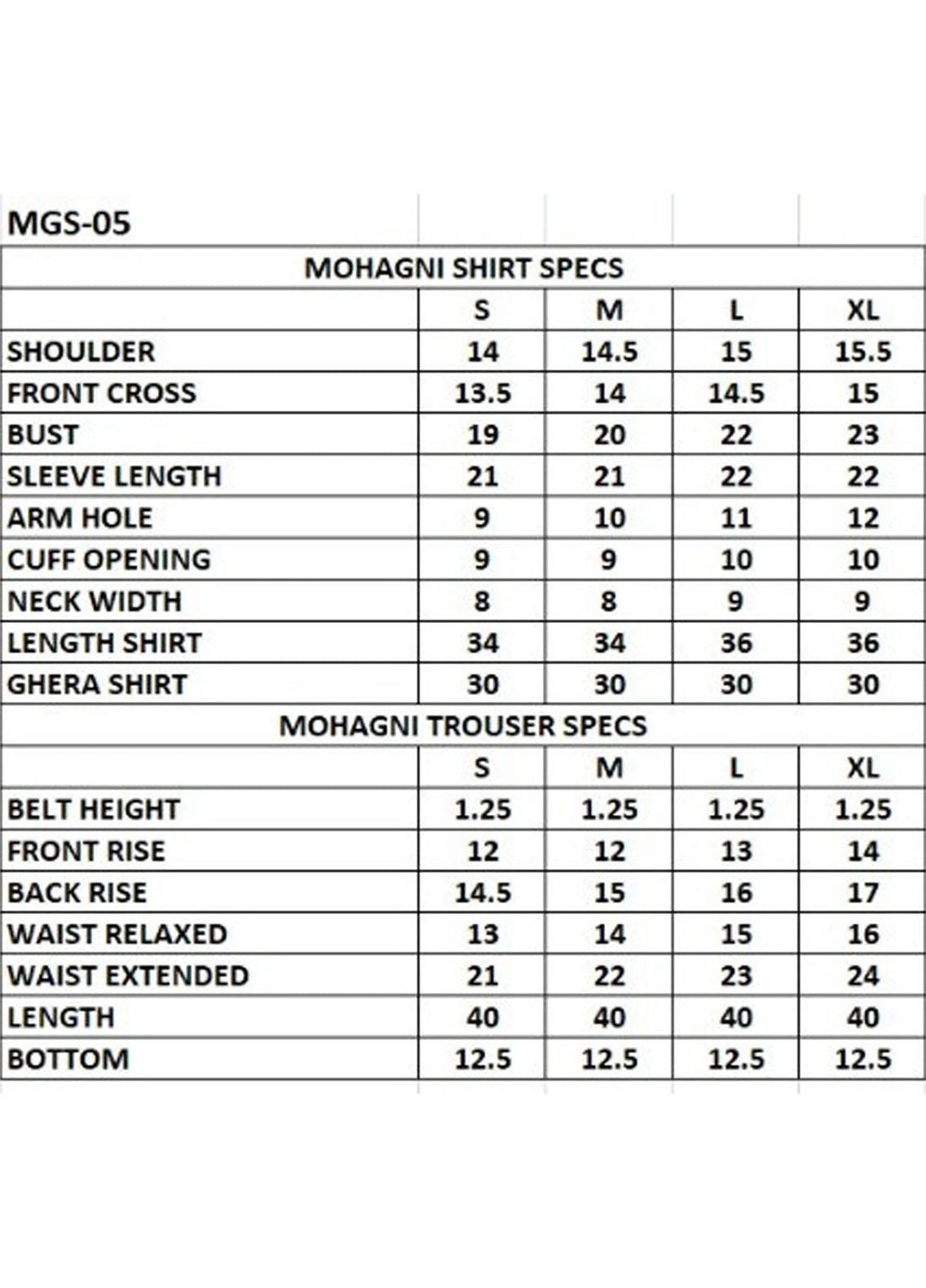 Mohagni Pret Embroidered Raw Silk 3 Piece Suit SMGS-05 AMBER