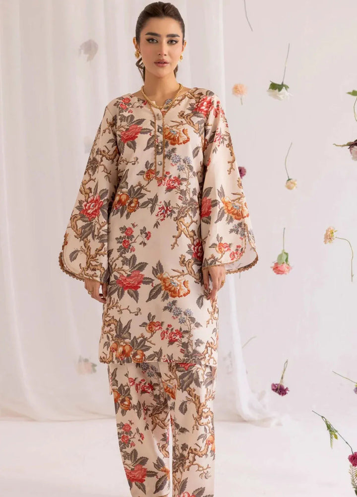 Mohagni Pret Printed Lawn 2 Piece Suit LPS-01