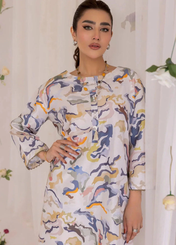 Mohagni Pret Printed Lawn 2 Piece Suit LPS-03