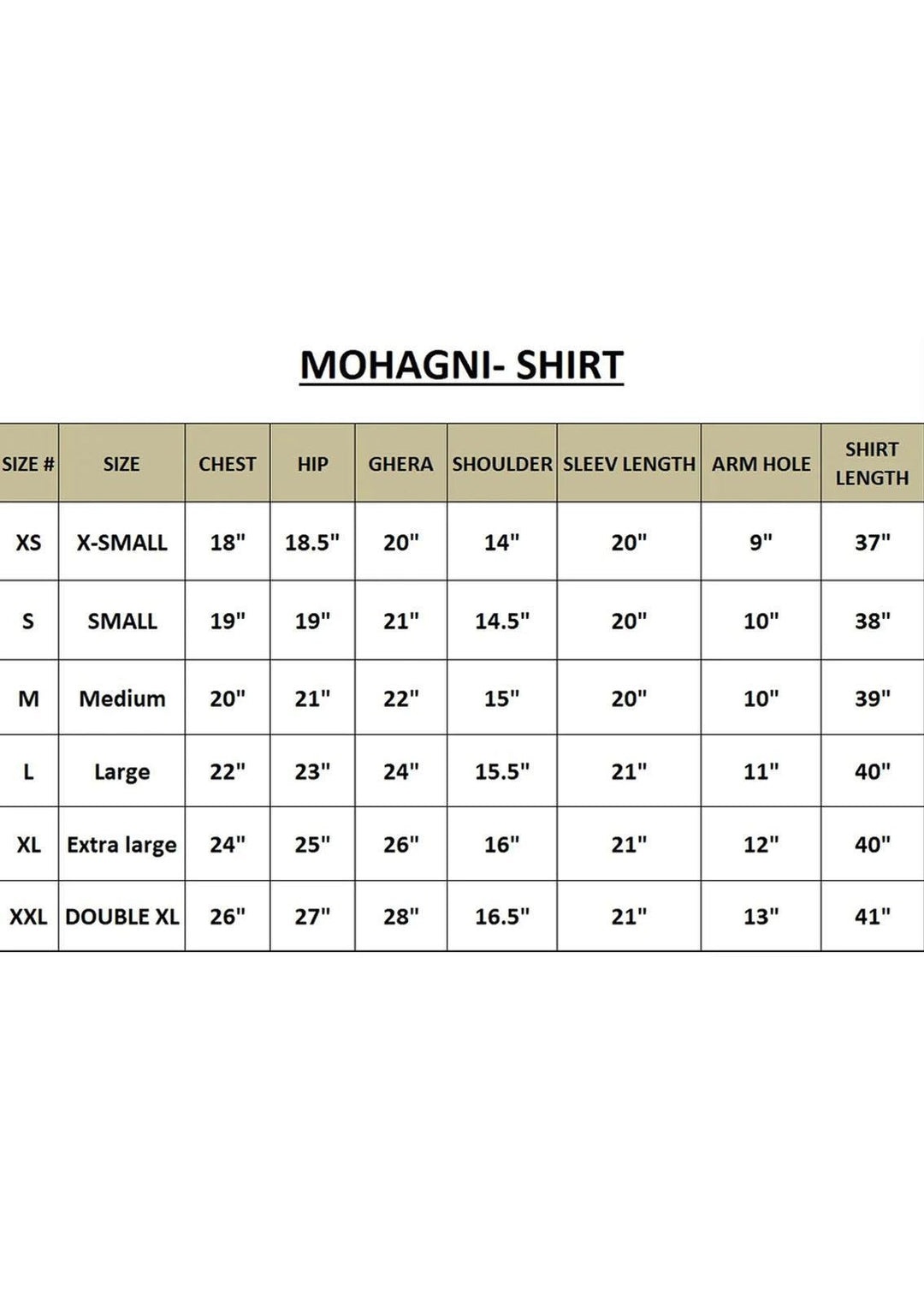 Mohagni Pret Embroidered Cambric Kurti ELU-09