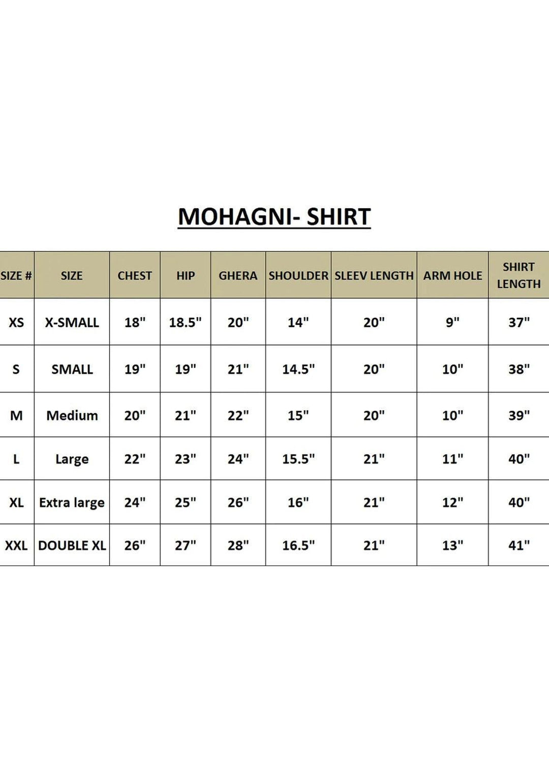 Mohagni Pret Embroidered Lawn Kurti ELU-18