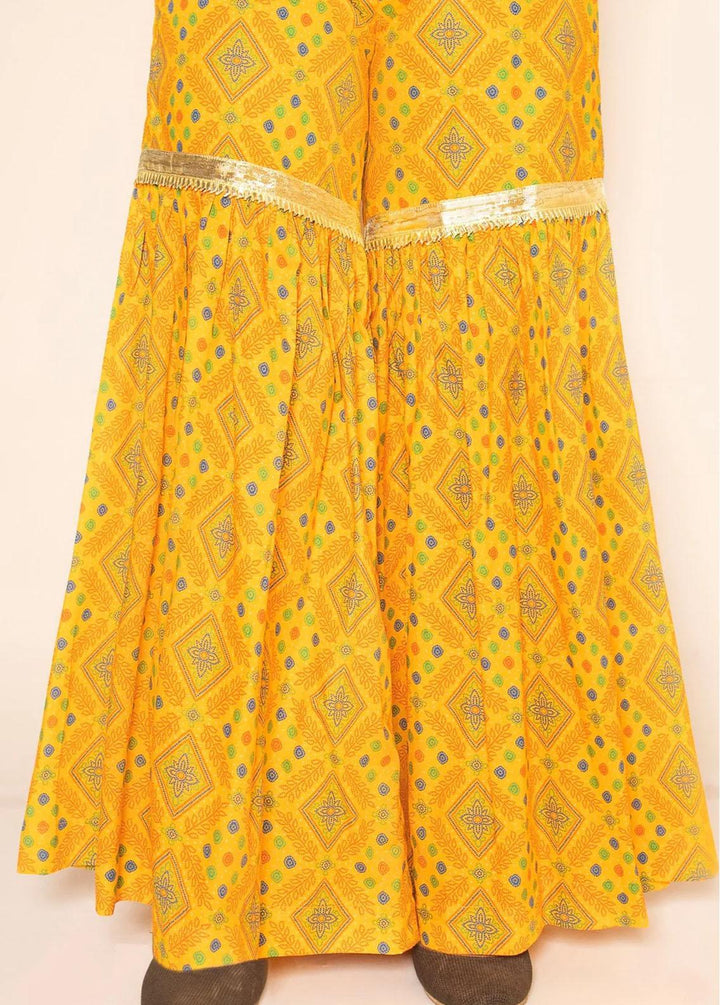 Mohagni Pret Printed Cambric Gharara GRP-01
