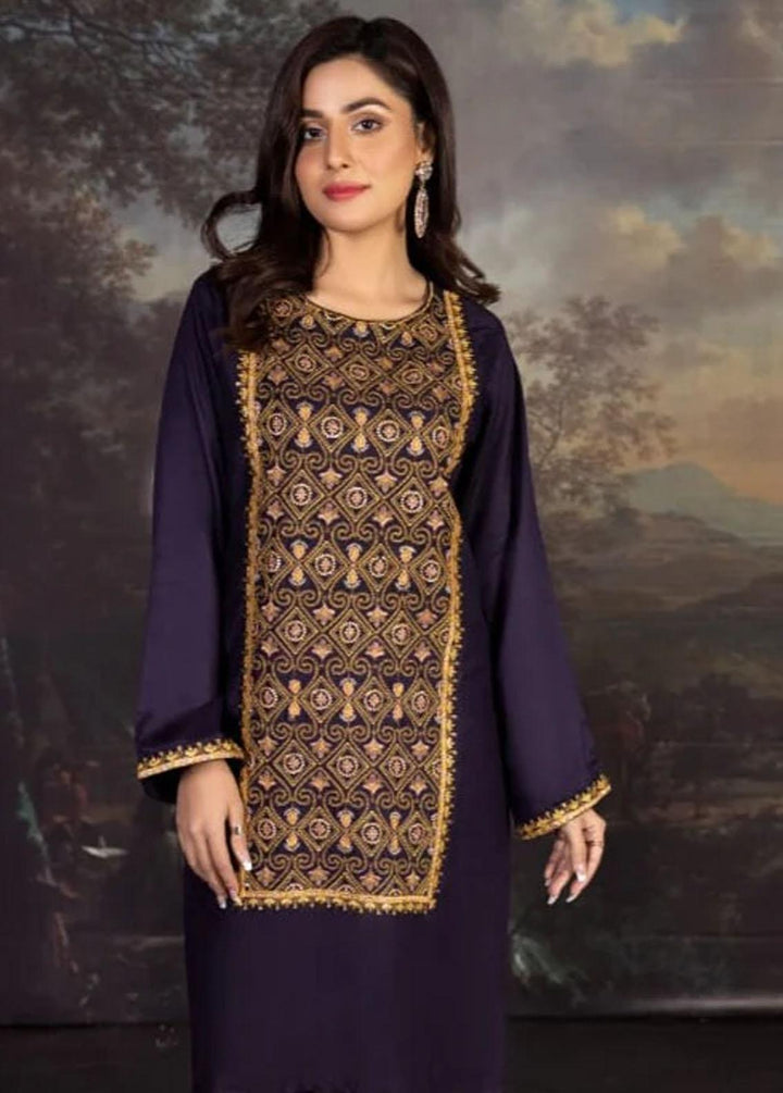 Mohagni Pret Embroidered Linen Kurti LEA-21-46