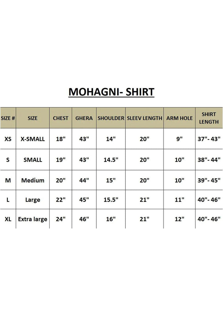 Mohagni Pret Embroidered Lawn Kurti LEB-22-18