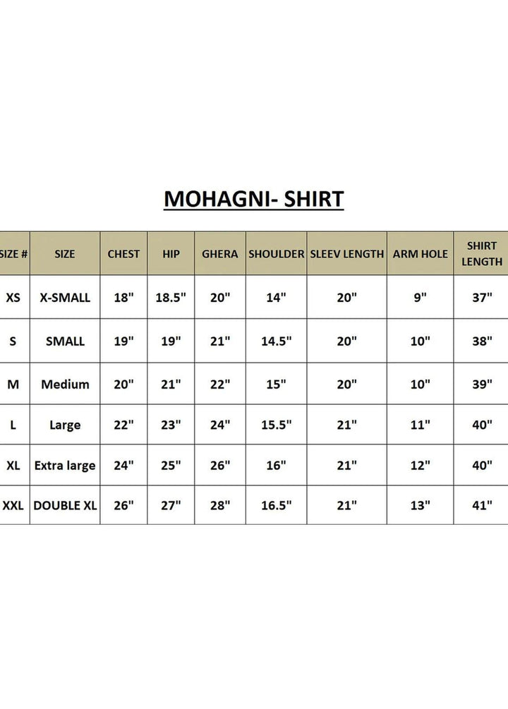 Mohagni Pret Embroidered Lawn Kurti LEB-22-22