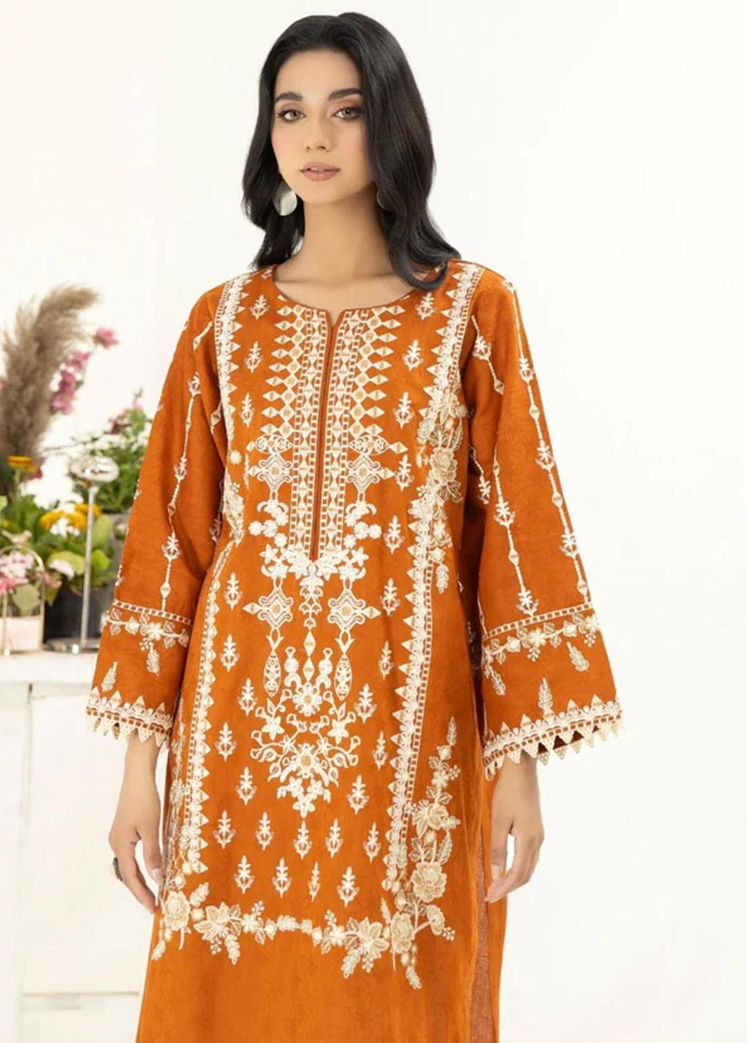 Mohagni Pret Embroidered Lawn 2 Piece Suit LEF-07