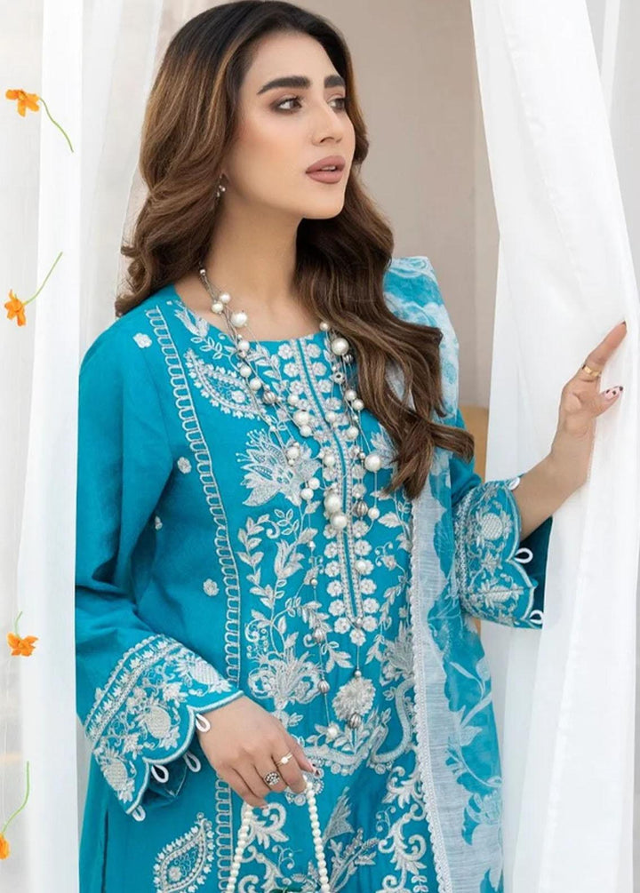Mohagni Pret Embroidered Cambric 2 Piece Suit LEG-11