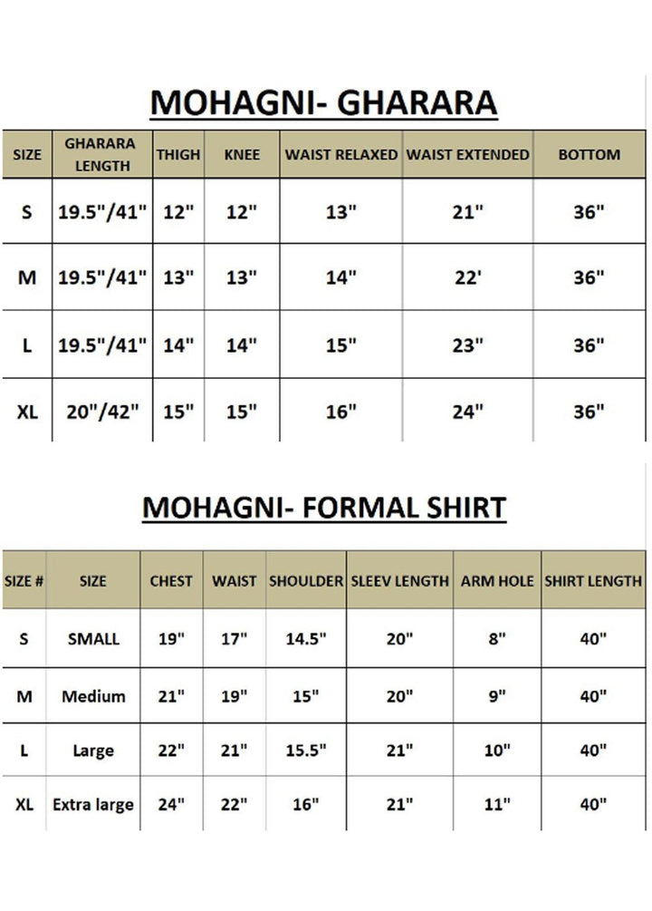 Mohagni Pret Embroidered Net 4 Piece Suit MGM-03