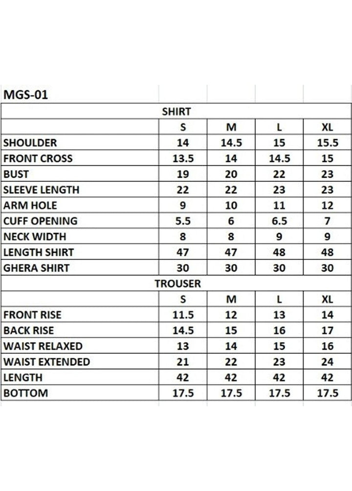 Mohagni Pret Embroidered Raw Silk 3 Piece Suit MGS-01 AFREEN