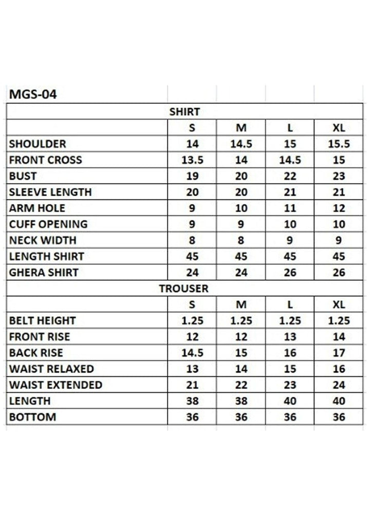 Mohagni Pret Embroidered Raw Silk 3 Piece Suit MGS-04 MUSHK