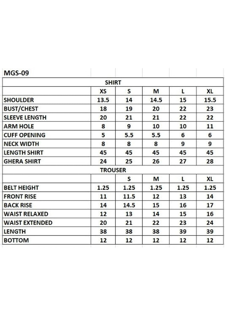 Mohagni Pret Embroidered Raw Silk 3 Piece Suit MGS-09 EASHAAL