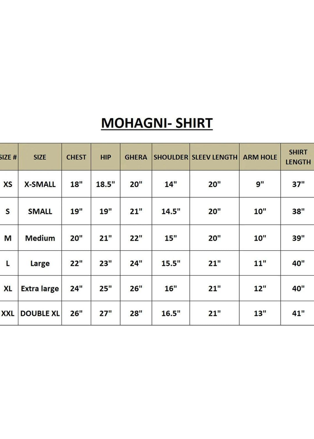 Mohagni Pret Embroidered Organza Kurti MOP-05