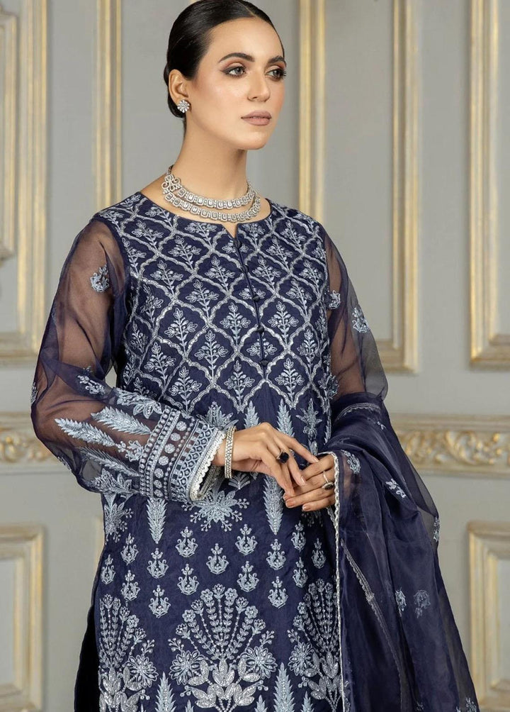 Mohagni Pret Embroidered Organza 2 Piece Suit MOP-10