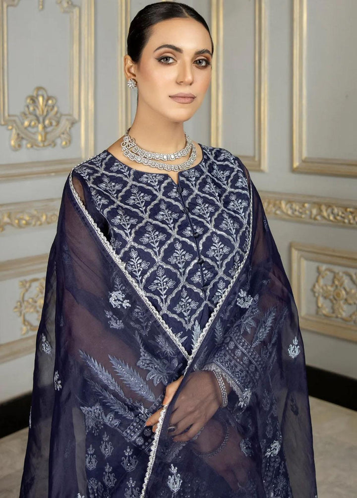 Mohagni Pret Embroidered Organza 2 Piece Suit MOP-10