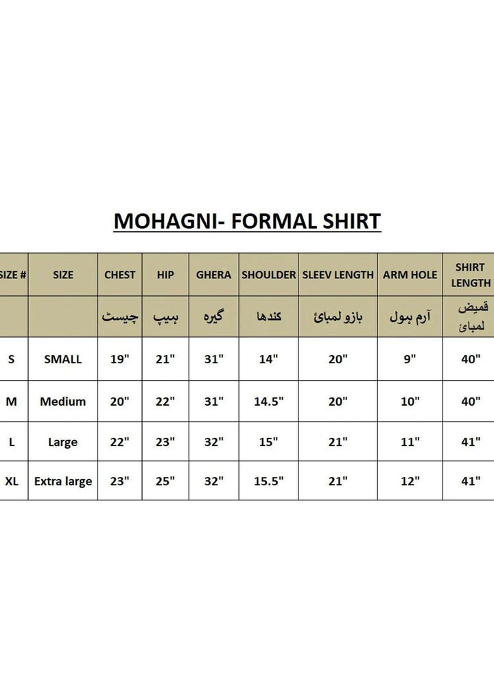 Mohagni Pret Embroidered Organza 2 Piece Suit MOP-14