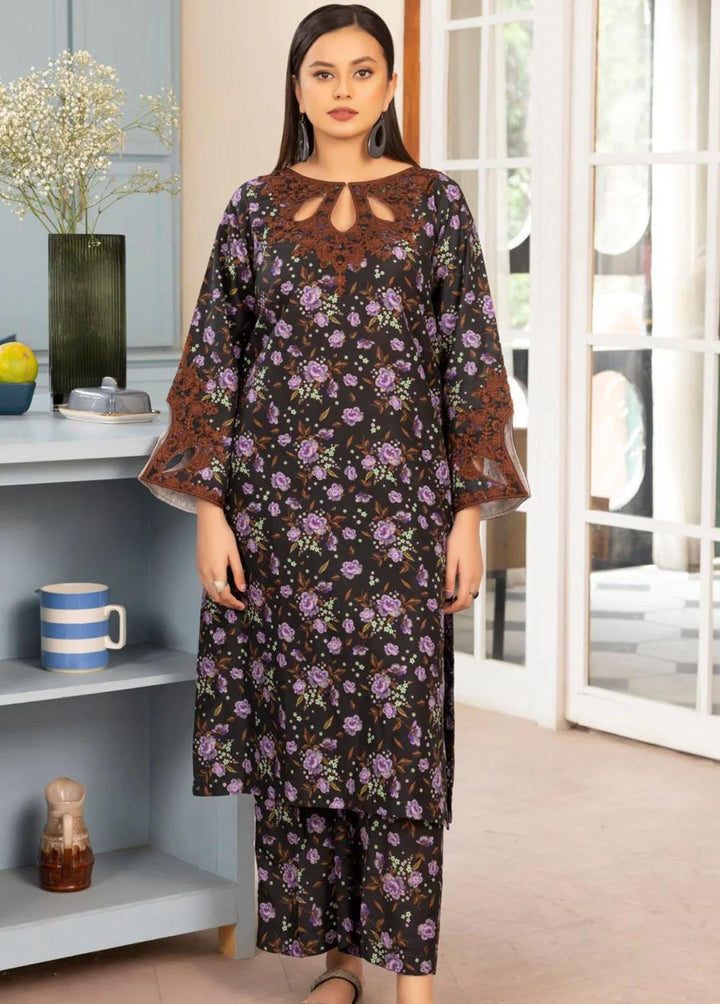 Mohagni Pret Embroidered Viscose 2 Piece Suit PLS-44