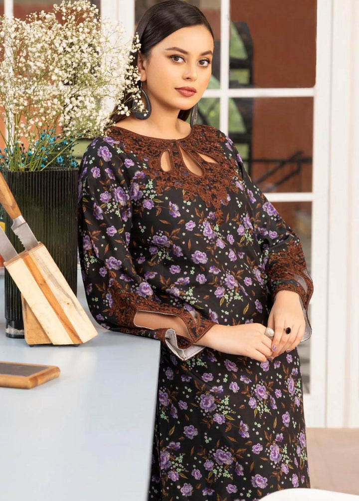 Mohagni Pret Embroidered Viscose 2 Piece Suit PLS-44