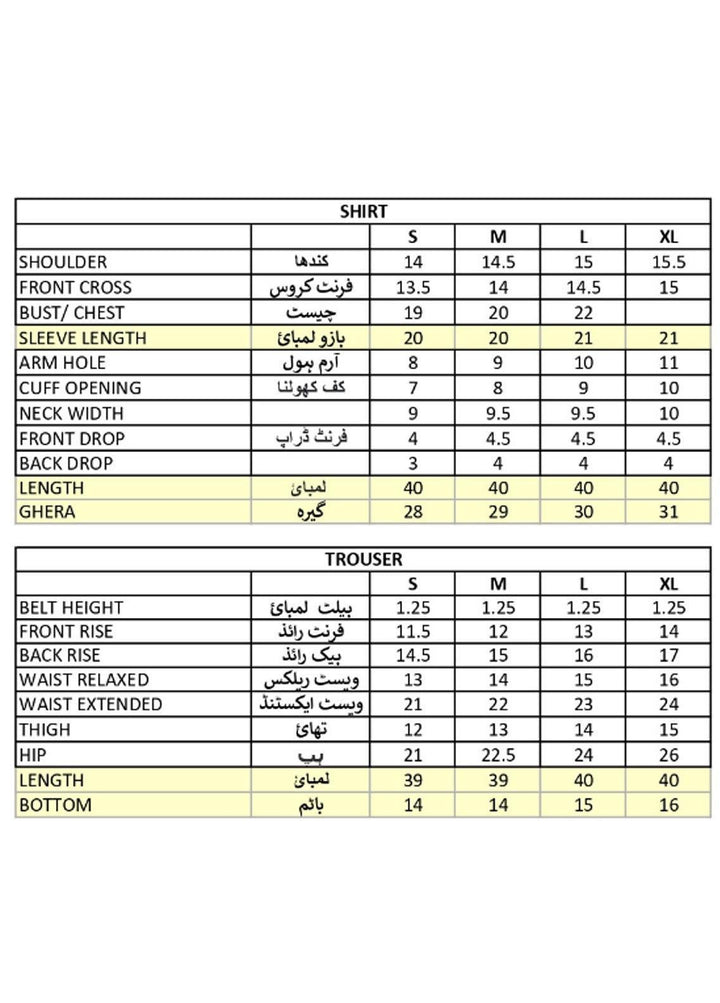 Mohagni Pret Embroidered Organza 3 Piece Suit POM-06