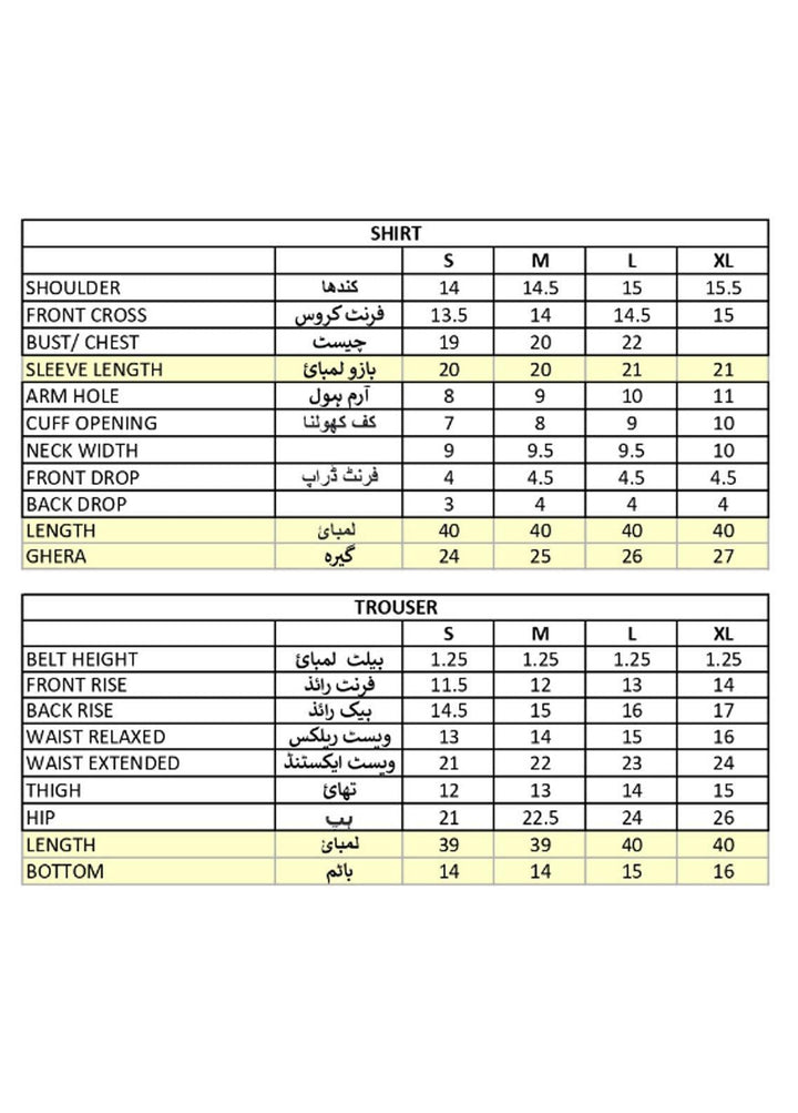 Mohagni Pret Embroidered Organza 3 Piece Suit POM-07