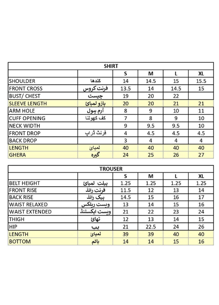Mohagni Pret Embroidered Organza 3 Piece Suit POM-08