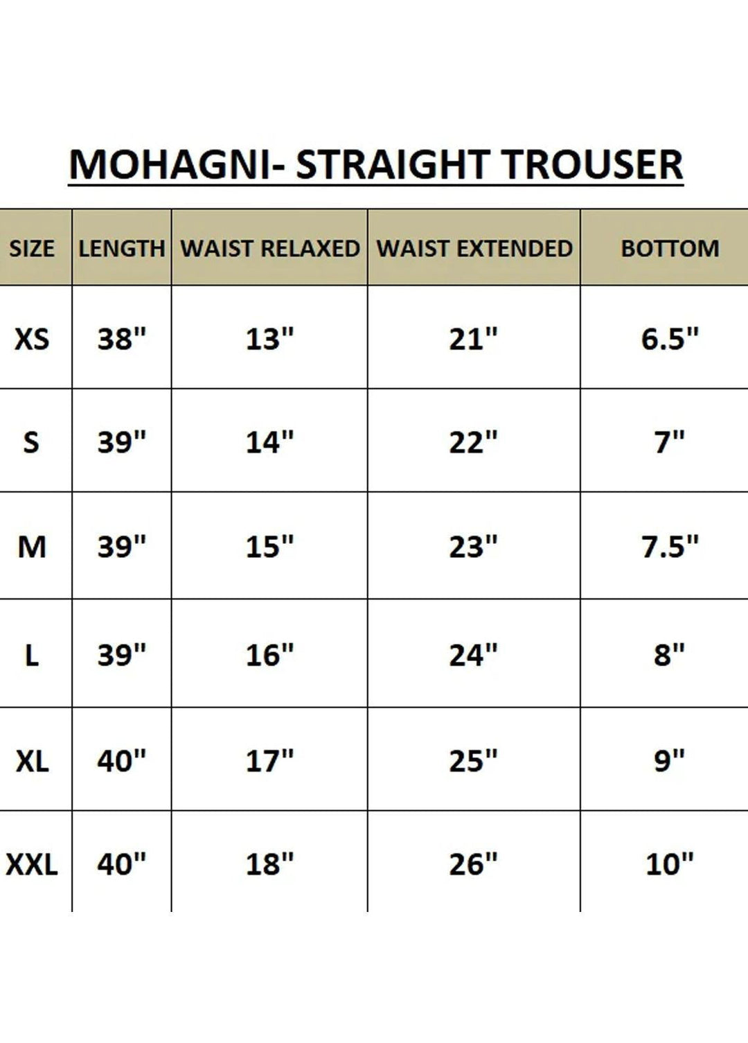Mohagni Pret Plain Cotton Satin Trouser PT-21-04 MUD BROWN