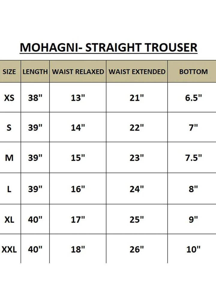 Mohagni Pret Plain Cotton Satin Trouser PT-21-04 MUD BROWN