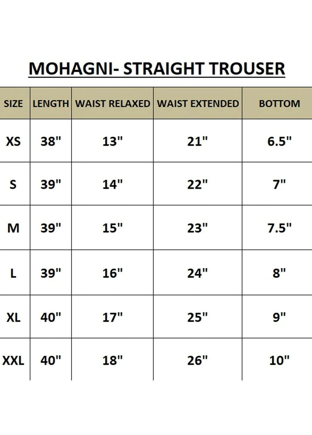 Mohagni Pret Plain Cotton Satin Trouser PT-21-04 MUD BROWN