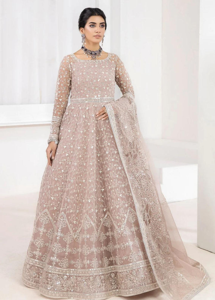 Mohagni Embroidered Organza Suits Unstitched 3 Piece MGP-15 - Festive Collection