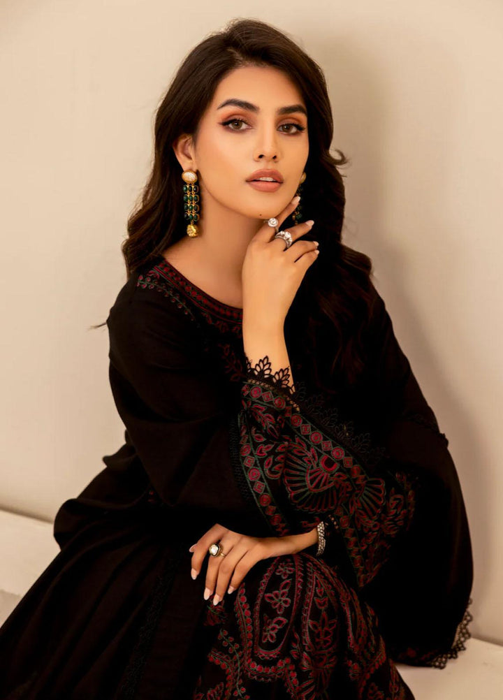 Mohagni Embroidered Dhanak Suits Unstitched 3 Piece MWS-03 - Winter Collection