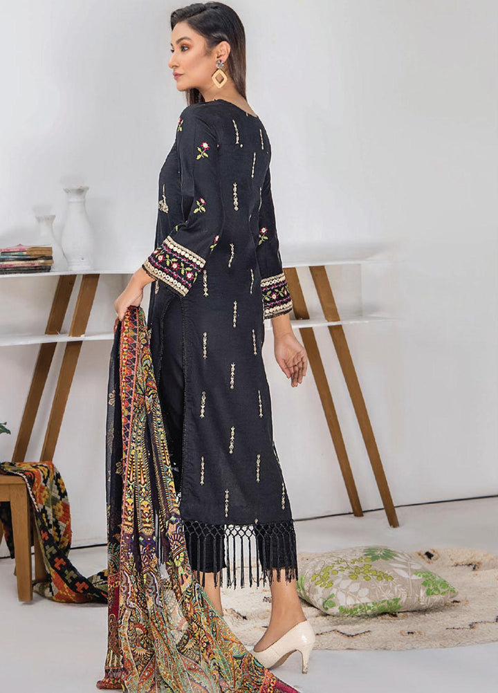 Mohini By Humdum Embroidered Lawn Suits Unstitched 3 Piece HD23M D-01 - Summer Collection