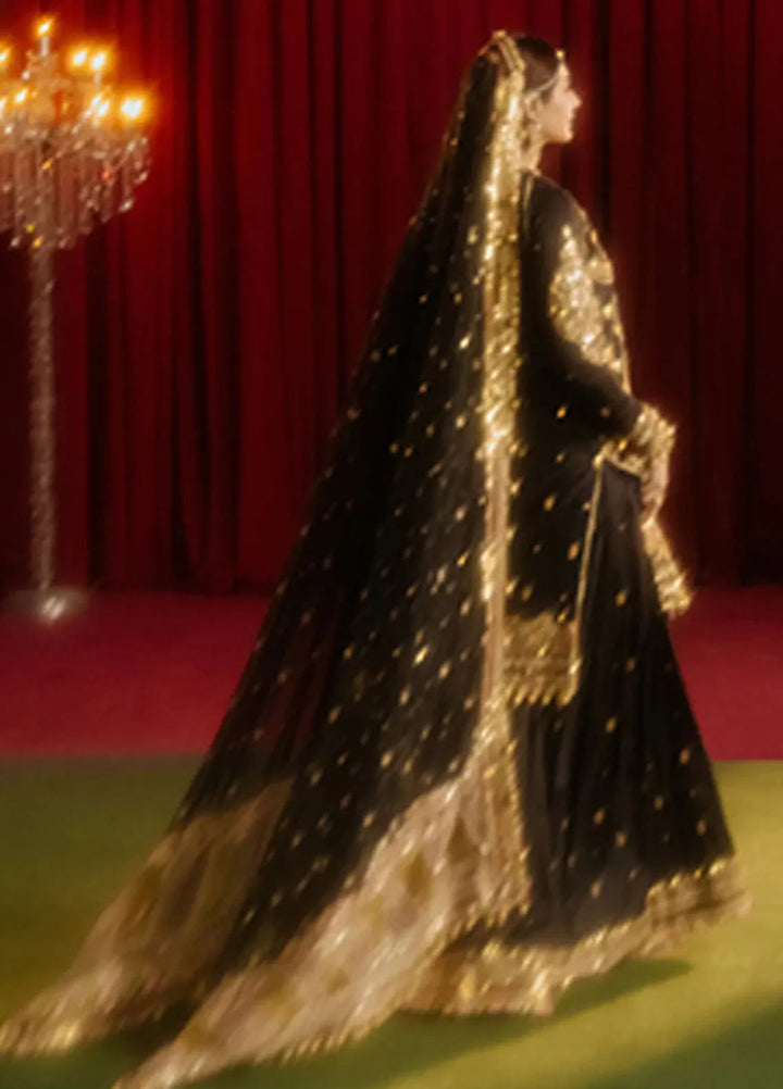 Mohsin Naveed Ranjha Embroidered Silk Suit Unstitched 3 Piece MNR24ZD Afreen - Luxury Collection