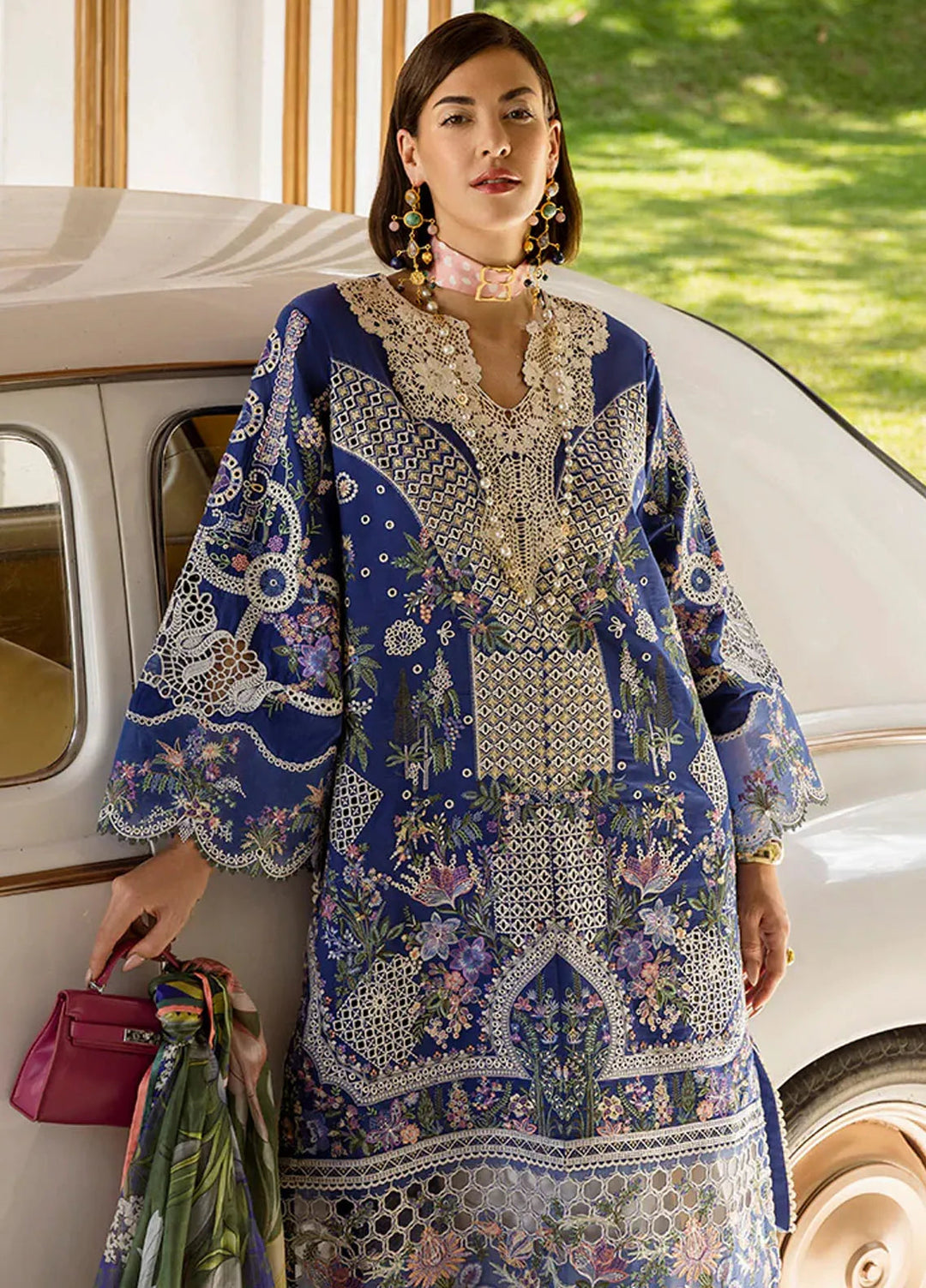 Mon Tresor by Esmel Embroidered Lawn Suits Unstitched 3 Piece EML25MT ESL-2502 Veni Vidi Amavi - Summer Collection