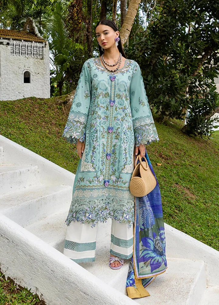 Mon Tresor by Esmel Embroidered Lawn Suits Unstitched 3 Piece EML25MT ESL-2505 Memento Vivere - Summer Collection