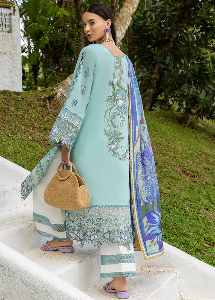 Mon Tresor by Esmel Embroidered Lawn Suits Unstitched 3 Piece EML25MT ESL-2505 Memento Vivere - Summer Collection