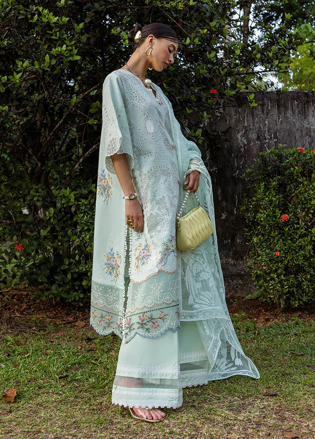 Mon Tresor by Esmel Embroidered Lawn Suits Unstitched 3 Piece EML25MT ESL-2510 Fait Avec Amour - Summer Collection