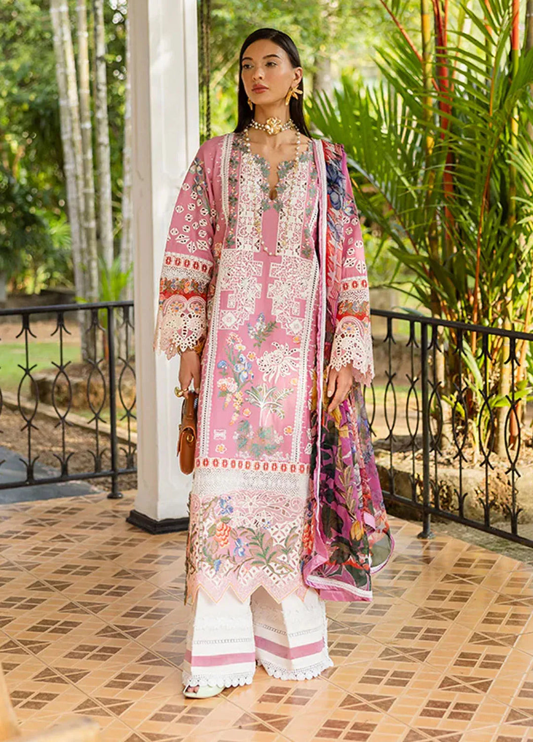 Mon Tresor by Esmel Embroidered Lawn Suits Unstitched 3 Piece EML25MT ESL-2512 Carpe Diem - Summer Collection