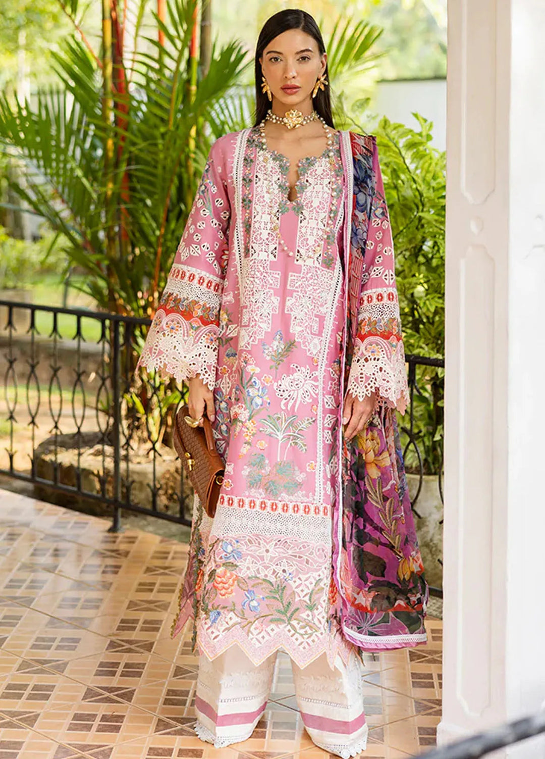 Mon Tresor by Esmel Embroidered Lawn Suits Unstitched 3 Piece EML25MT ESL-2512 Carpe Diem - Summer Collection