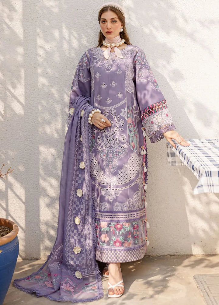 Monaco by Parishay Embroidered Lawn Suit Unstitched 3 Piece PR25ML MS-05 - Summer Collection