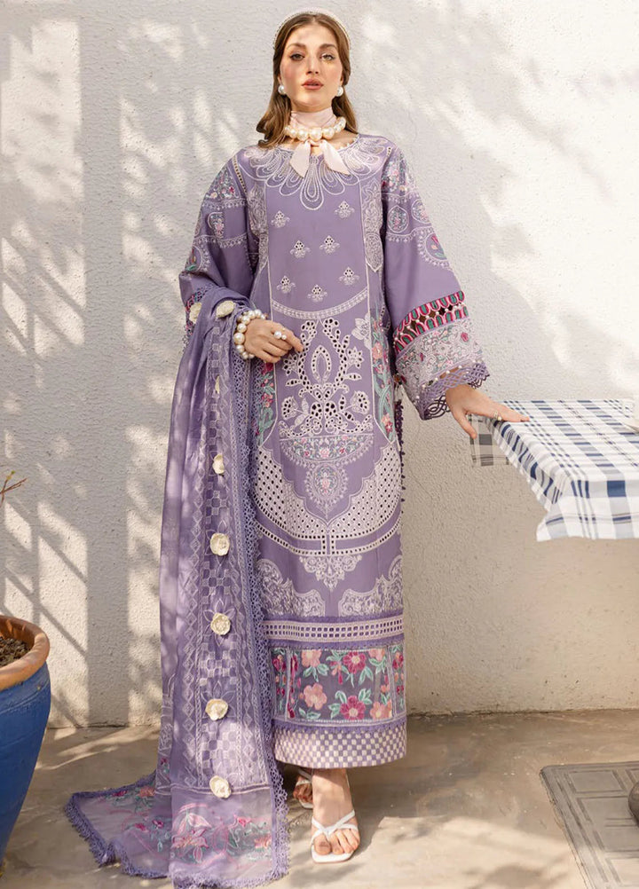 Monaco by Parishay Embroidered Lawn Suit Unstitched 3 Piece PR25ML MS-05 - Summer Collection