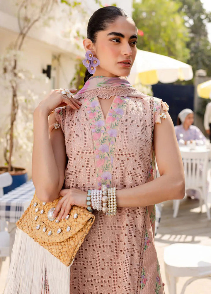 Monaco by Parishay Embroidered Lawn Suit Unstitched 3 Piece PR25ML MS-08 - Summer Collection