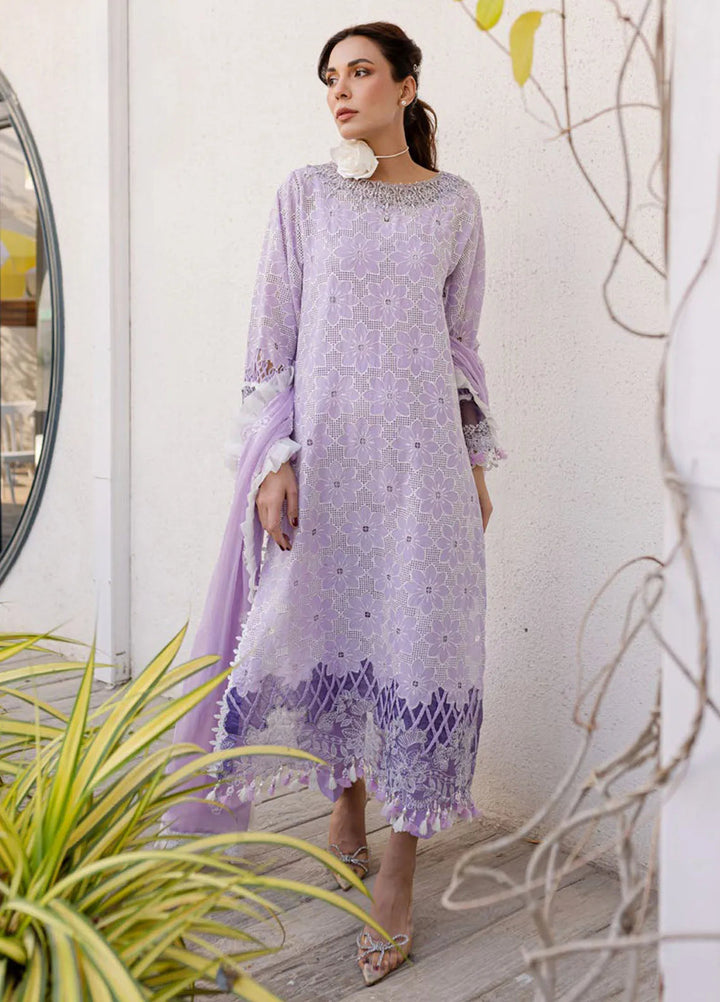 Monaco by Parishay Embroidered Lawn Suit Unstitched 3 Piece PR25ML MS-13 - Summer Collection