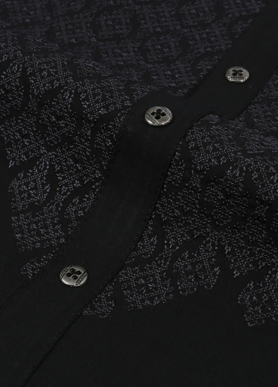 Monochrome by Fabrich Embroidered Wash N Wear Suit Unstitched 2 Piece GTS-CE-004 - Festive Collection