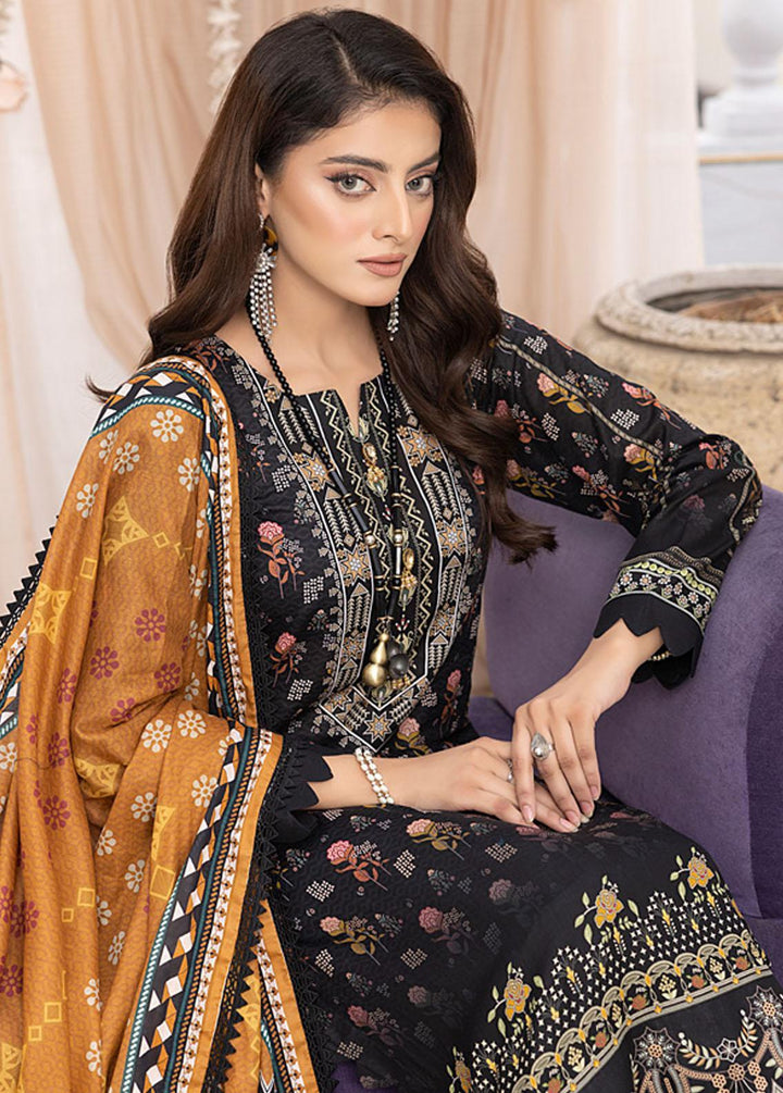 Monsoon By Al Zohaib Printed Lawn Suits Unstitched 3 Piece AZ23ML 02 - Summer Collection